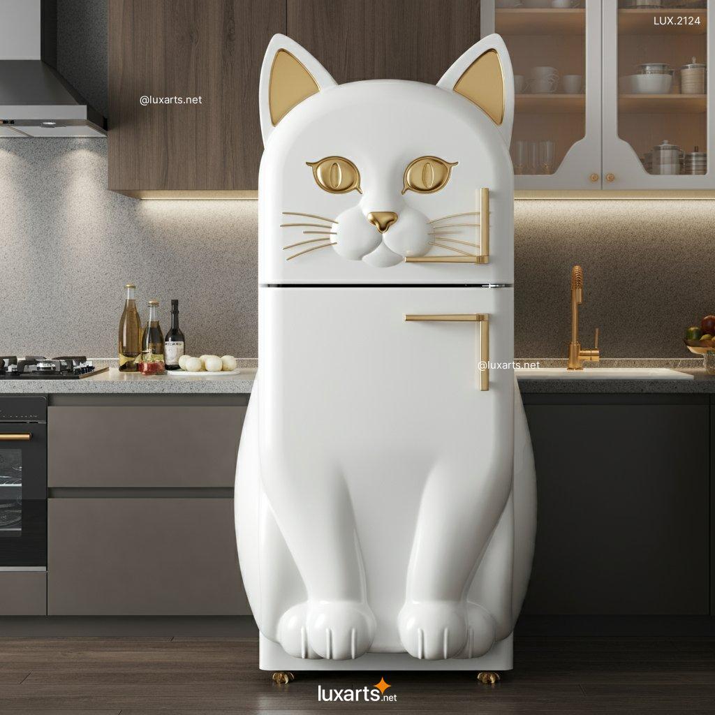 LUX.2124 Cat-Shaped Refrigerator: Creative & Unique Kitchen Appliances ...