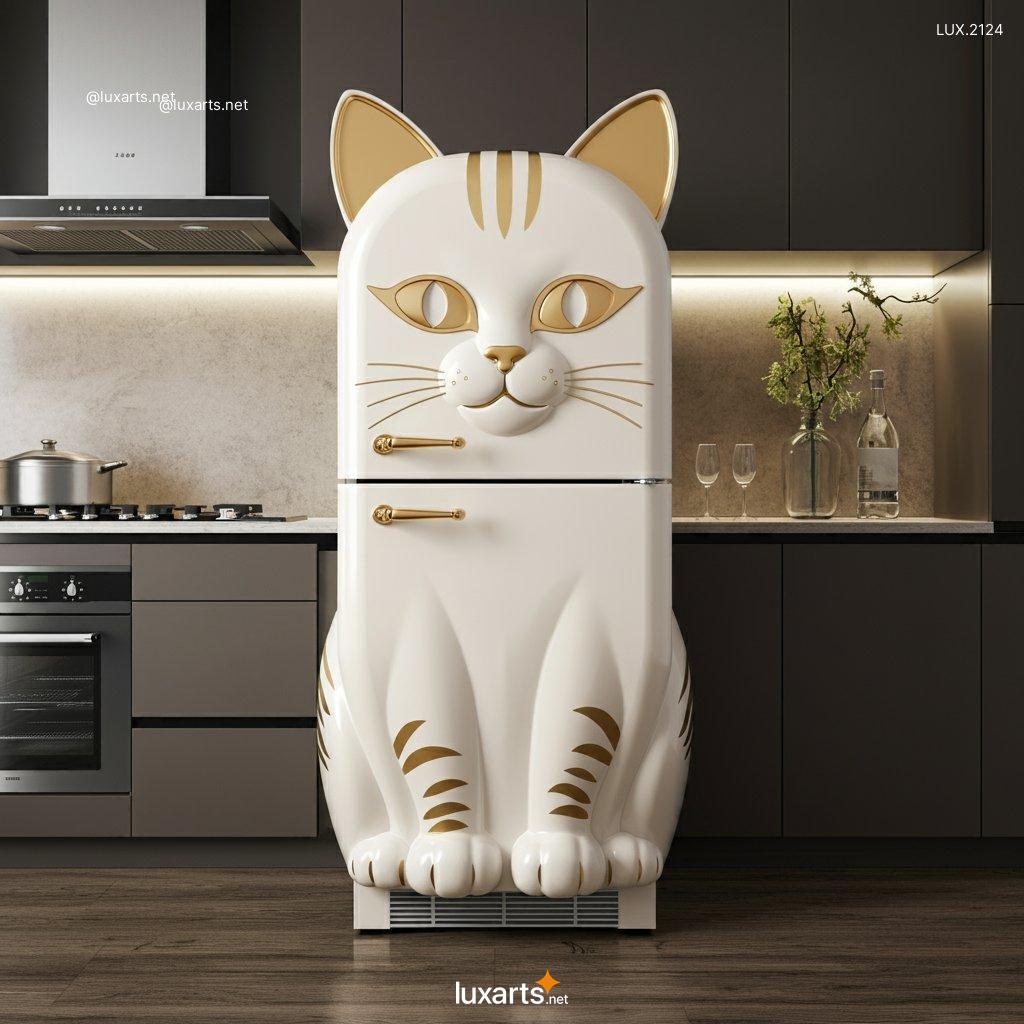 LUX.2124	Cat-Shaped Refrigerator: Creative & Unique Kitchen Appliances for Cat Lovers cat shaped refrigerator 4