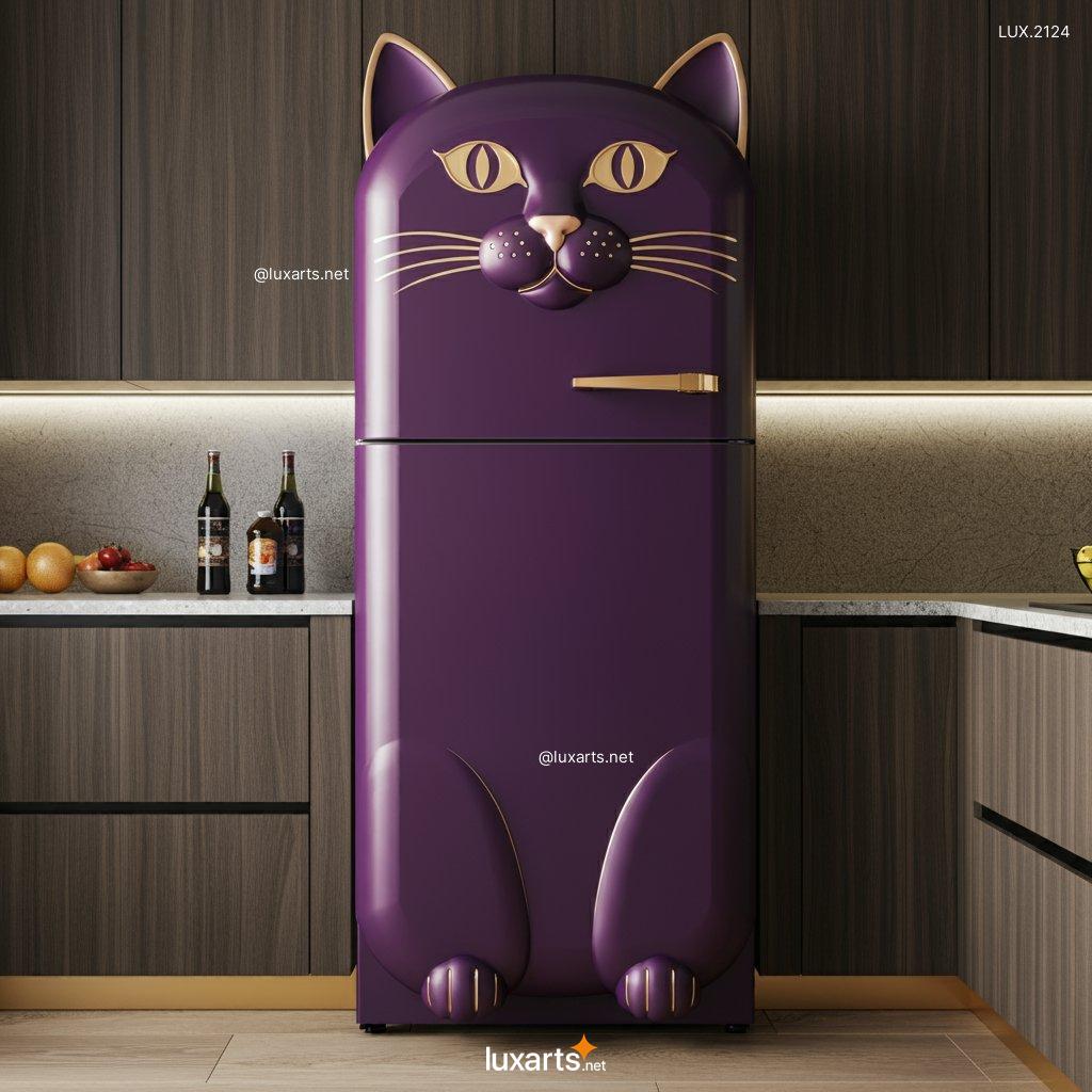 LUX.2124	Cat-Shaped Refrigerator: Creative & Unique Kitchen Appliances for Cat Lovers cat shaped refrigerator 7