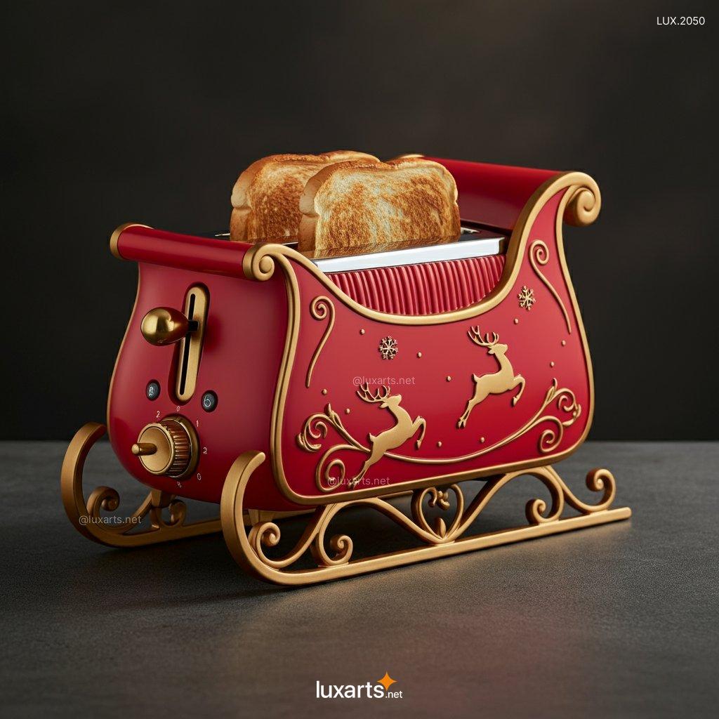 Christmas Sleigh Toasters | Festive, Holiday-Inspired Design for Joyful Mornings christmas sleigh toasters 3