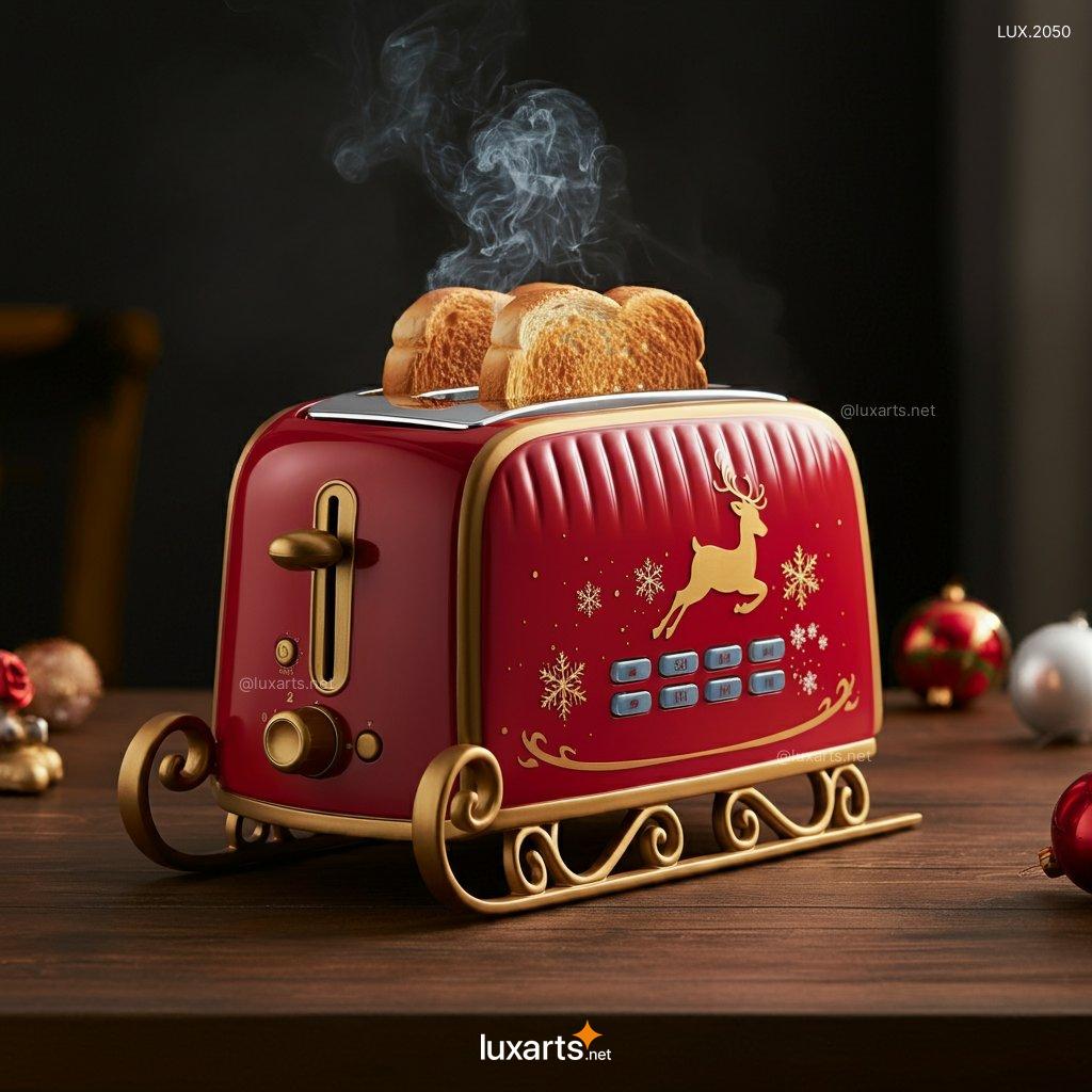 Christmas Sleigh Toasters | Festive, Holiday-Inspired Design for Joyful Mornings christmas sleigh toasters 4