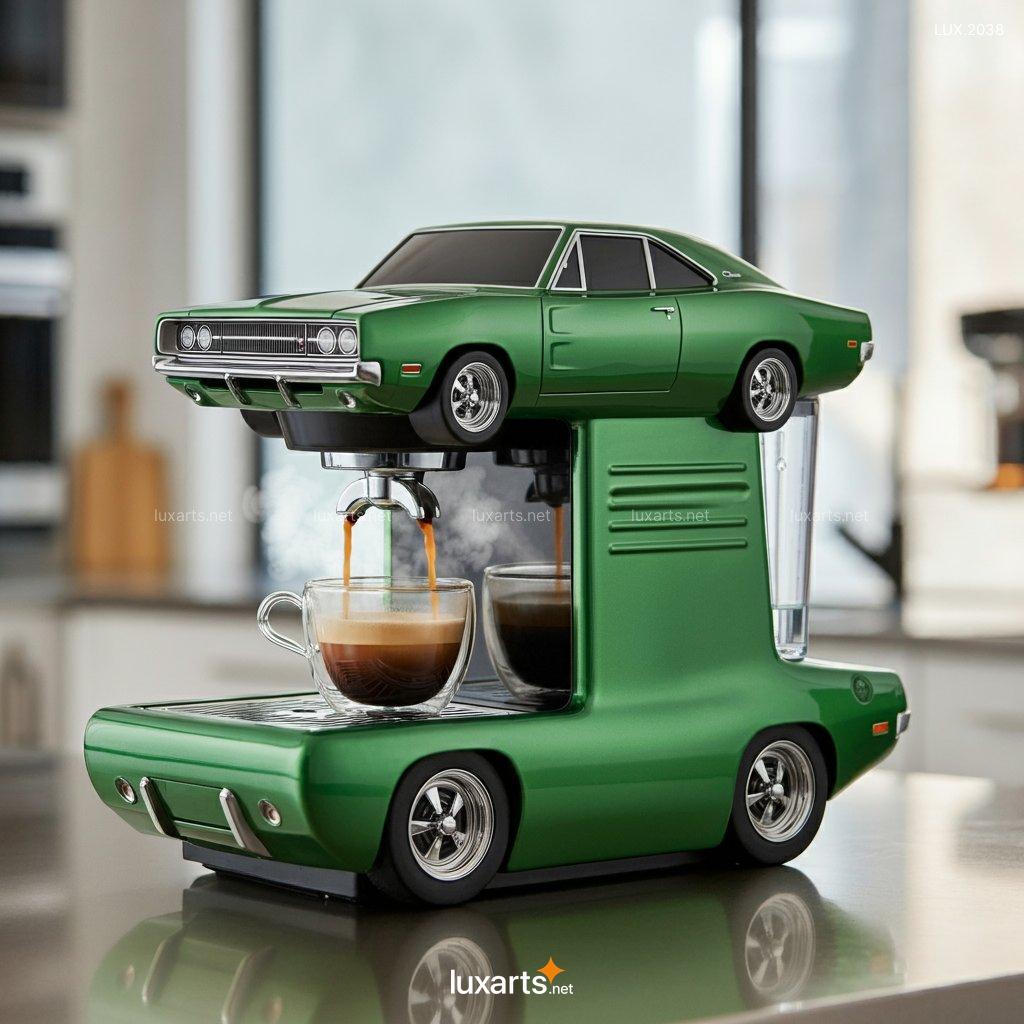 LUX.2038 Dodge Charger Inspired Coffee Maker | Start Your Day with Muscle Car Style dodge charge inspired coffee maker 10