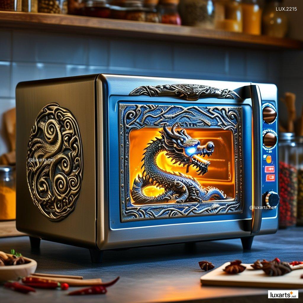 LUX.2215 Dragon Shaped Microwave | Mythical Design Meets Modern Convenience dragon shaped microwave 2