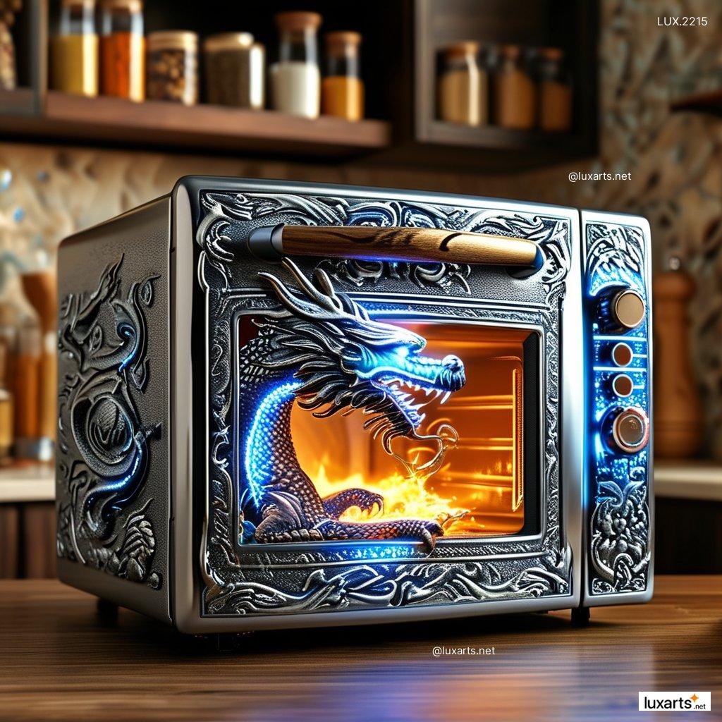 LUX.2215 Dragon Shaped Microwave | Mythical Design Meets Modern Convenience dragon shaped microwave 3