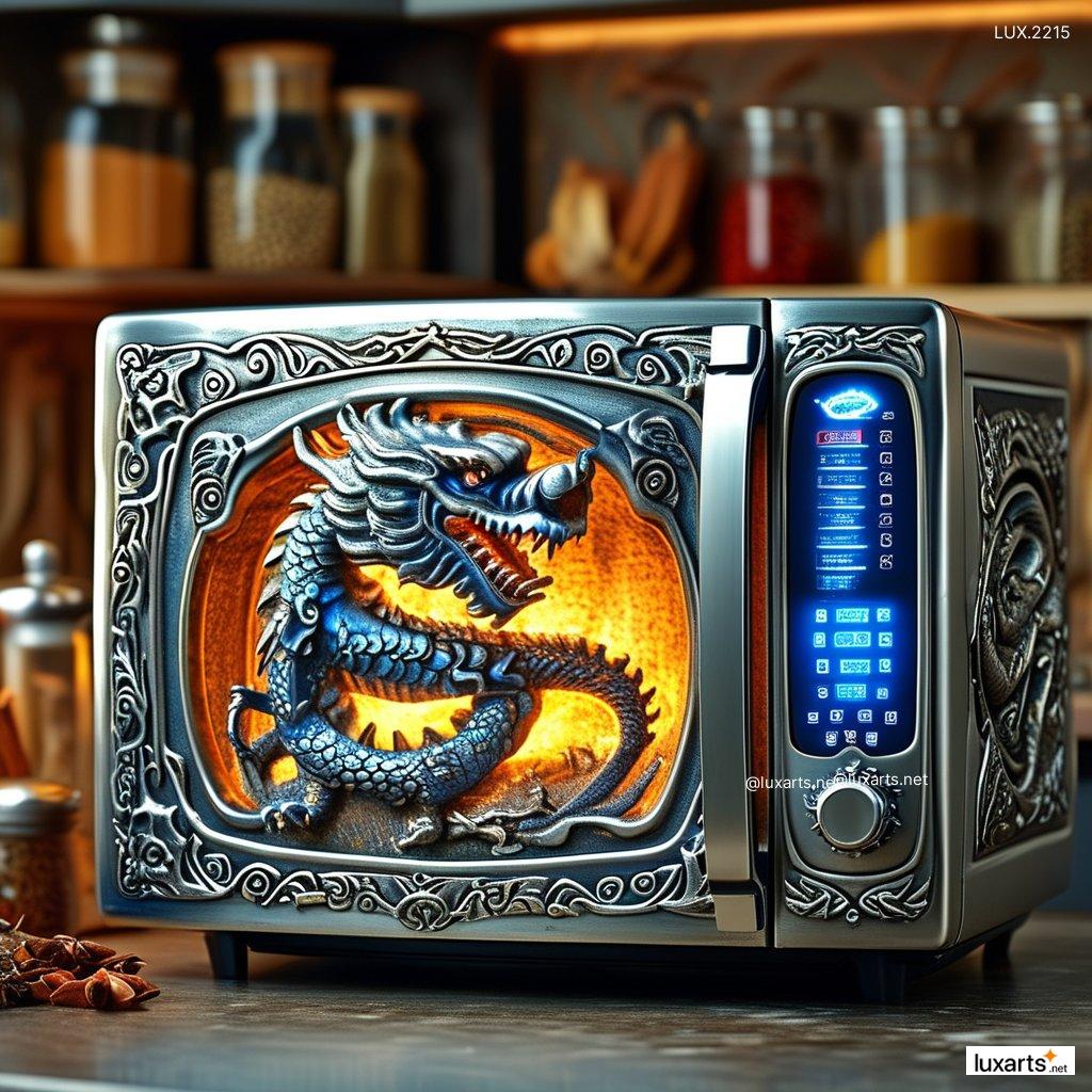 LUX.2215 Dragon Shaped Microwave | Mythical Design Meets Modern Convenience dragon shaped microwave 4