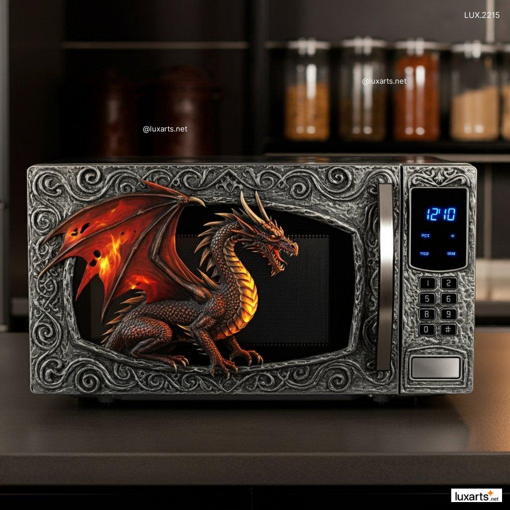 LUX.2215 Dragon Shaped Microwave | Mythical Design Meets Modern Convenience dragon shaped microwave 6