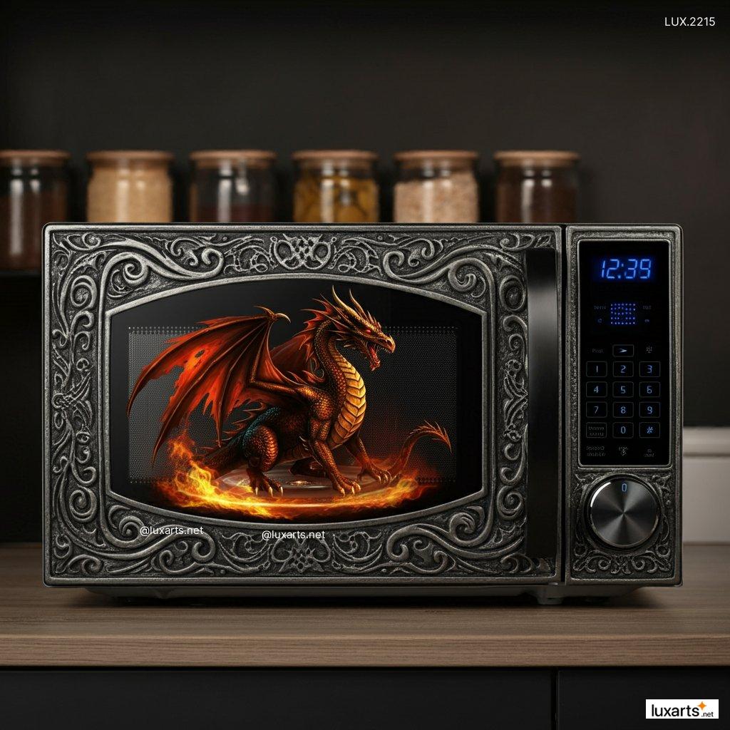 LUX.2215 Dragon Shaped Microwave | Mythical Design Meets Modern Convenience dragon shaped microwave 7