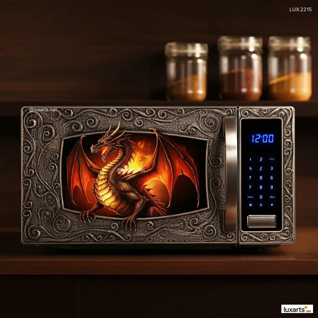 LUX.2215 Dragon Shaped Microwave | Mythical Design Meets Modern Convenience dragon shaped microwave 8