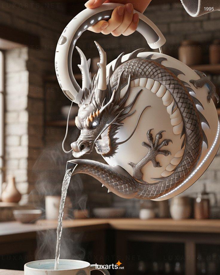 Electric Dragon Kettle - Unleash Creative, Fiery Style in Your Kitchen electric dragon kettle 4 1