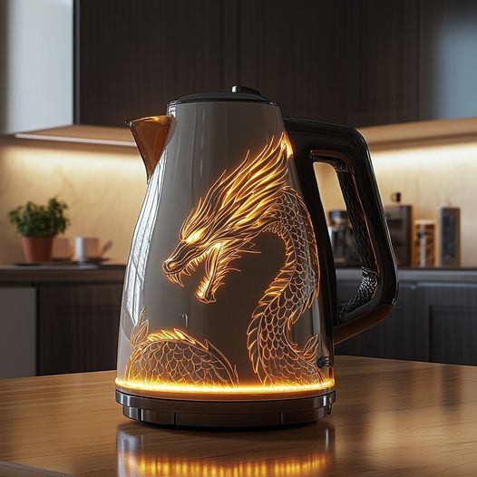 Electric Dragon Kettle | Unleash Creative, Fiery Style in Your Kitchen electric dragon kettle