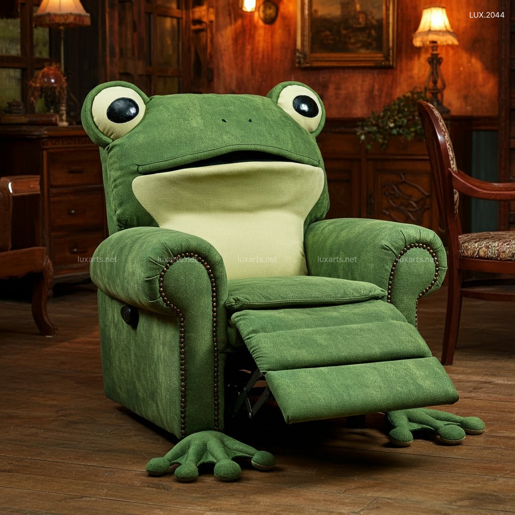 Frog Shaped Recliner | Fun, Nature-Inspired Seating for Ultimate Relaxation frog shaped recliner 5