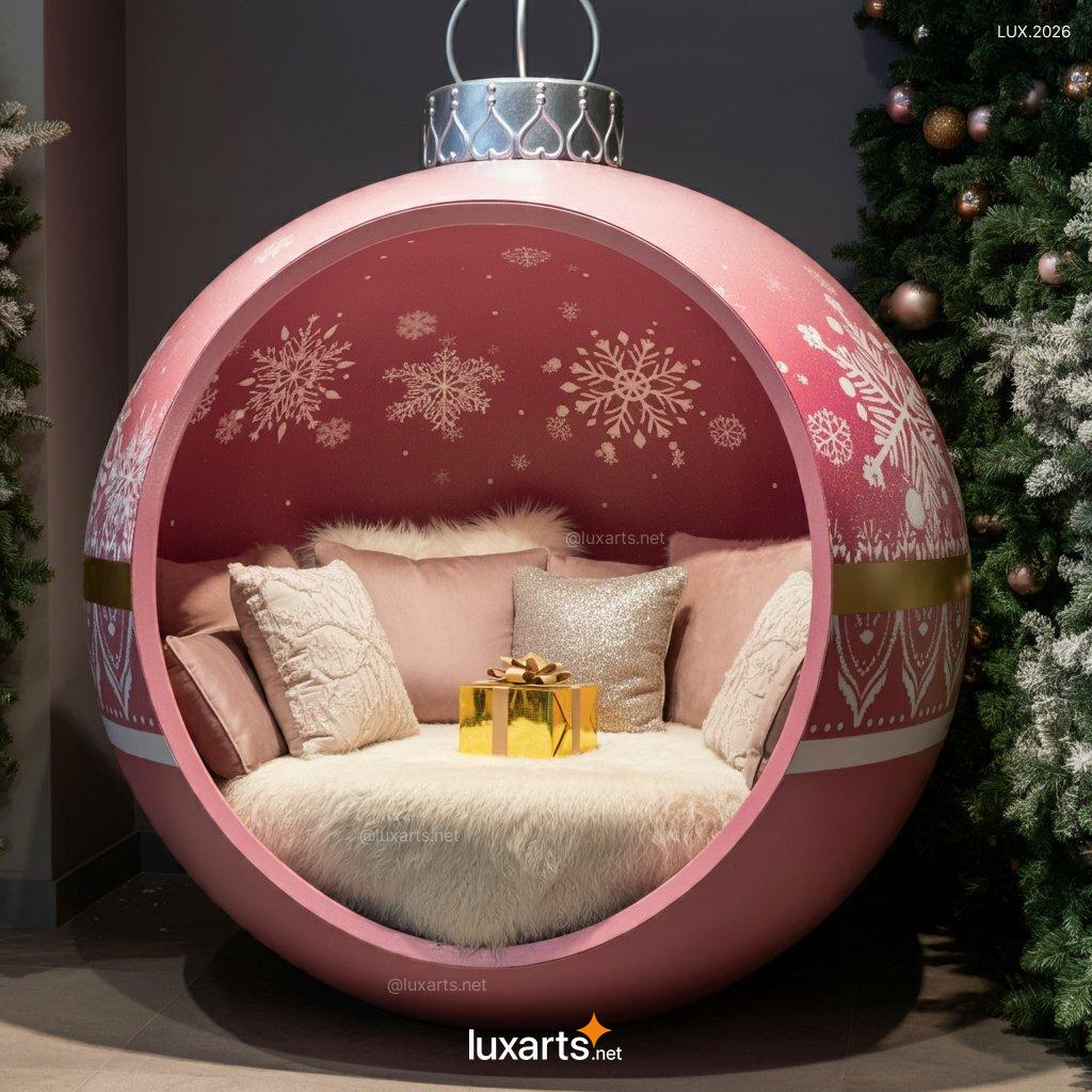 LUX.2026	Giant Bauble Lounger | Festive, Creative Comfort for Holiday Relaxation giant bauble lounger 6