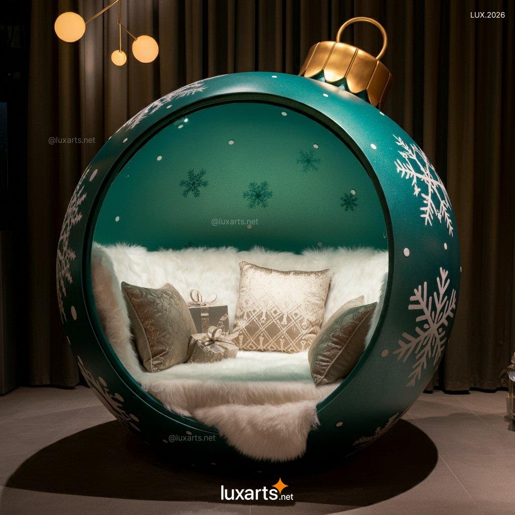 LUX.2026	Giant Bauble Lounger | Festive, Creative Comfort for Holiday Relaxation giant bauble lounger 9