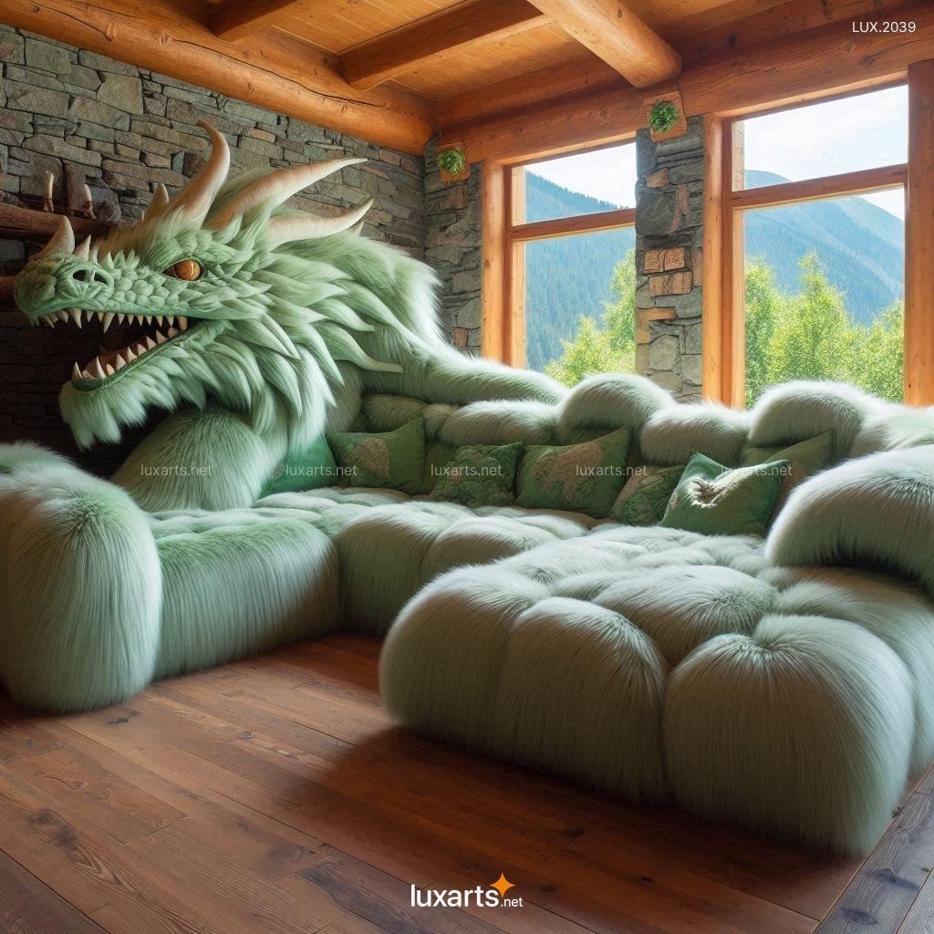 LUX.2039 Giant Dragon Sectional Sofa | Bold, Mythical Design for Legendary Lounging giant dragon sectional sofa 1