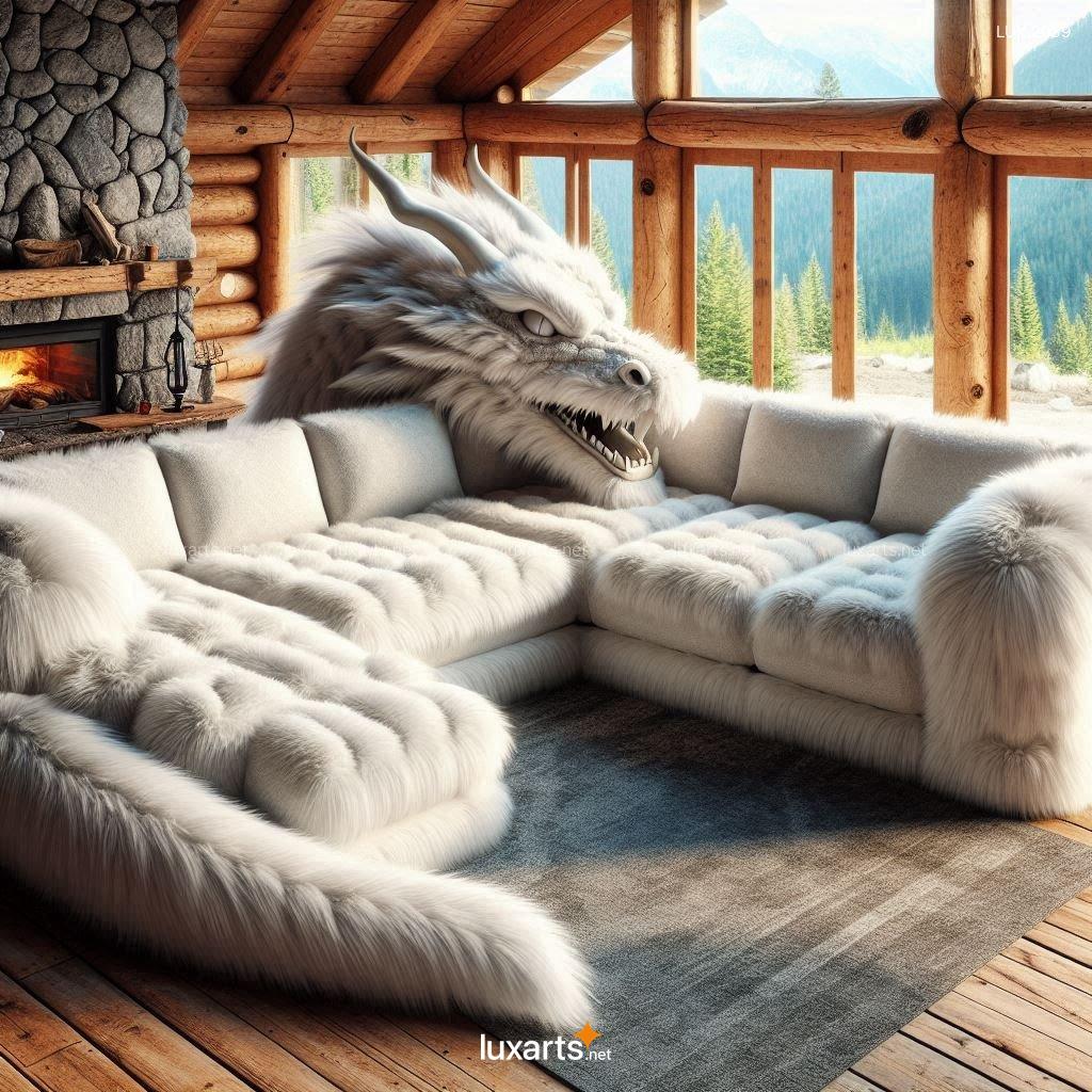 LUX.2039 Giant Dragon Sectional Sofa | Bold, Mythical Design for Legendary Lounging giant dragon sectional sofa 2