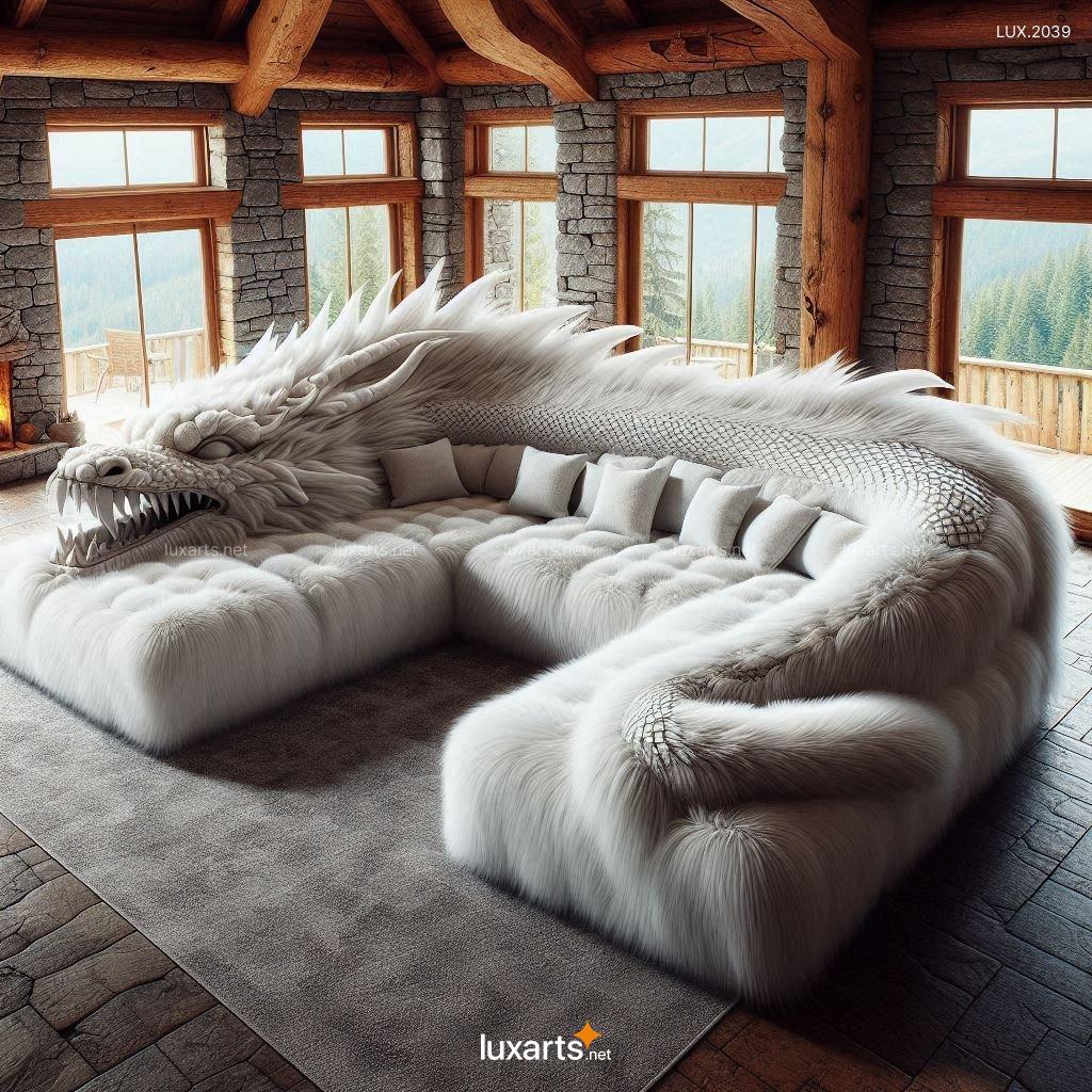 LUX.2039 Giant Dragon Sectional Sofa | Bold, Mythical Design for Legendary Lounging giant dragon sectional sofa 7