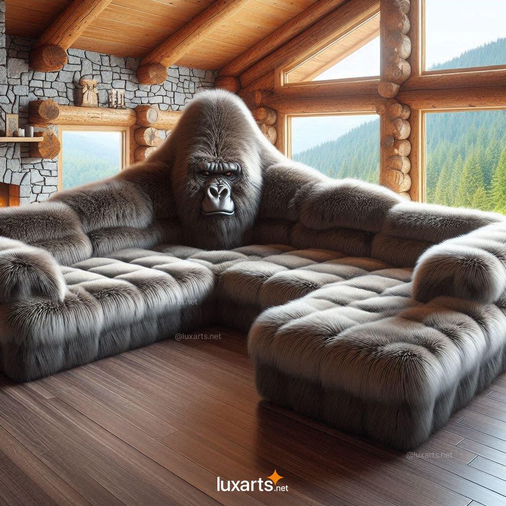 LUX.2029 Giant Gorilla Sectional Sofa | Bold, Nature-Inspired Comfort for Your Living Room giant gorilla sectional sofa 3