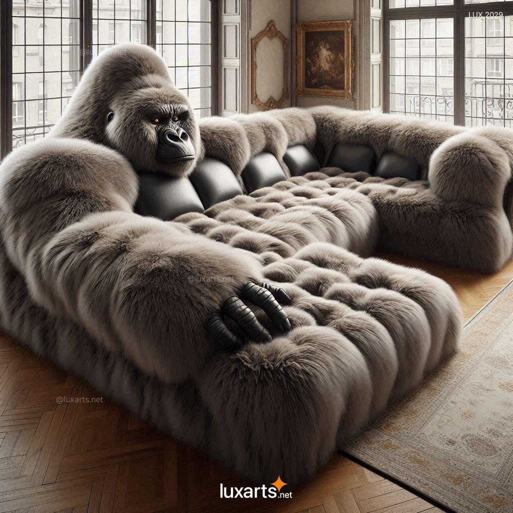 LUX.2029 Giant Gorilla Sectional Sofa | Bold, Nature-Inspired Comfort for Your Living Room giant gorilla sectional sofa 4