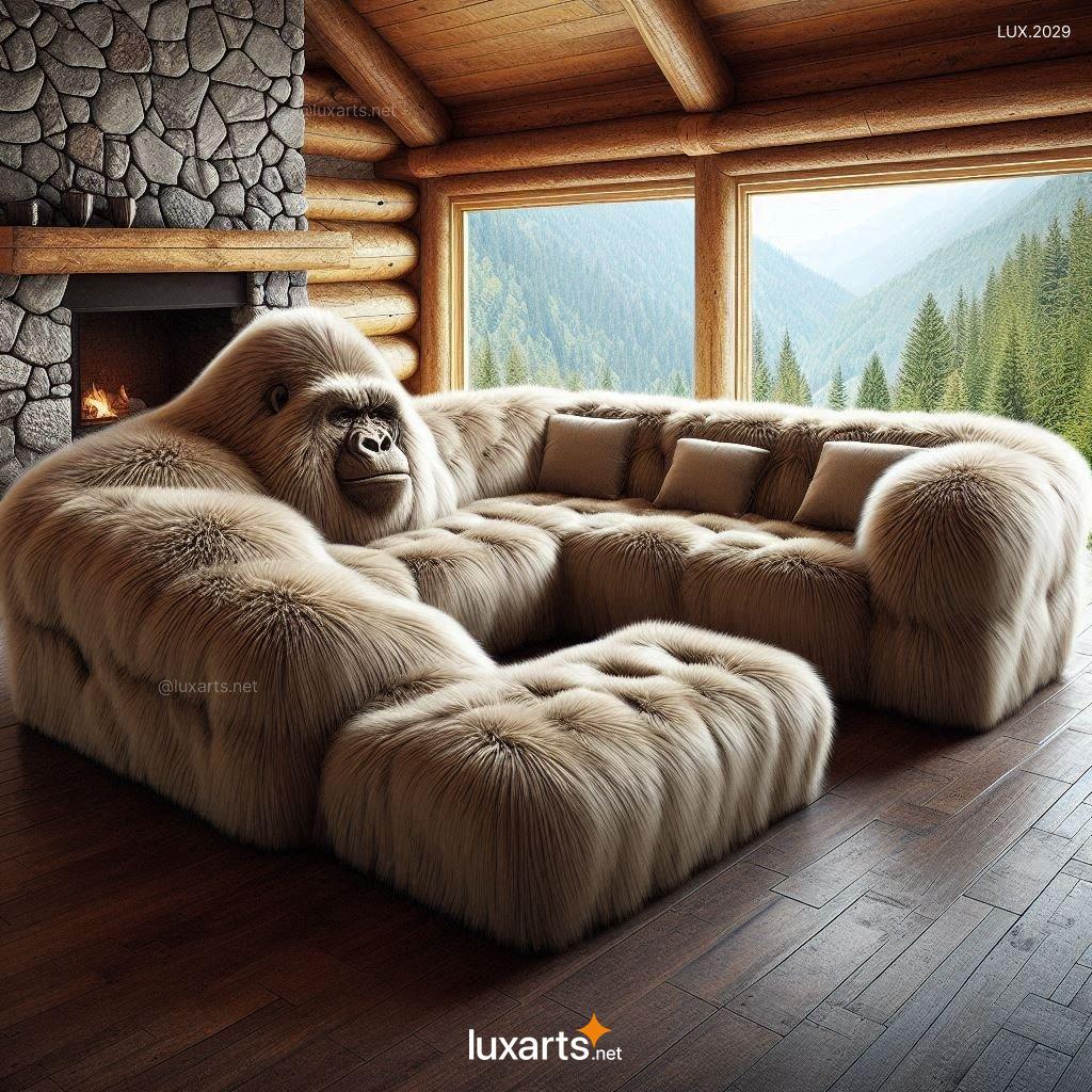 LUX.2029 Giant Gorilla Sectional Sofa | Bold, Nature-Inspired Comfort for Your Living Room giant gorilla sectional sofa 7