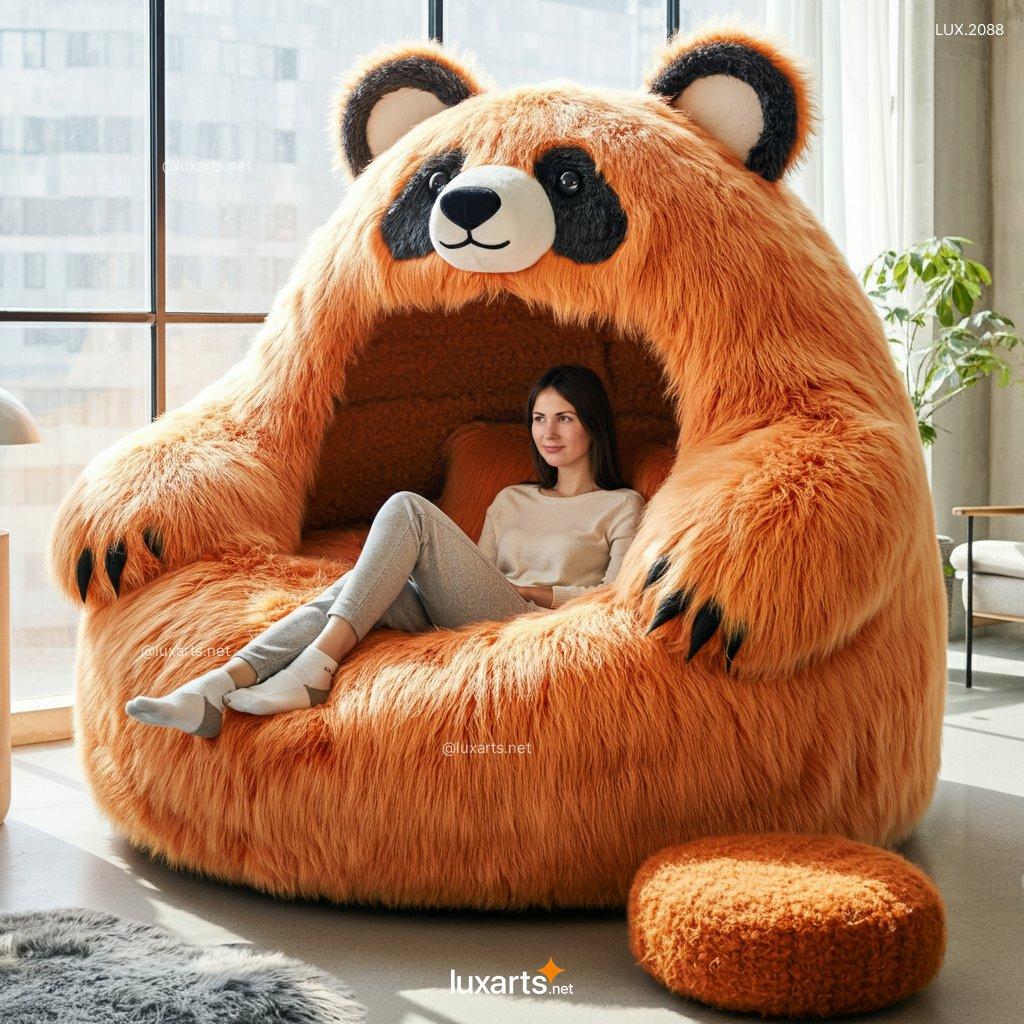 LUX.2088 Giant Panda Loungers | Cozy, Animal-Inspired Comfort for Ultimate Relaxation giant panda loungers 10