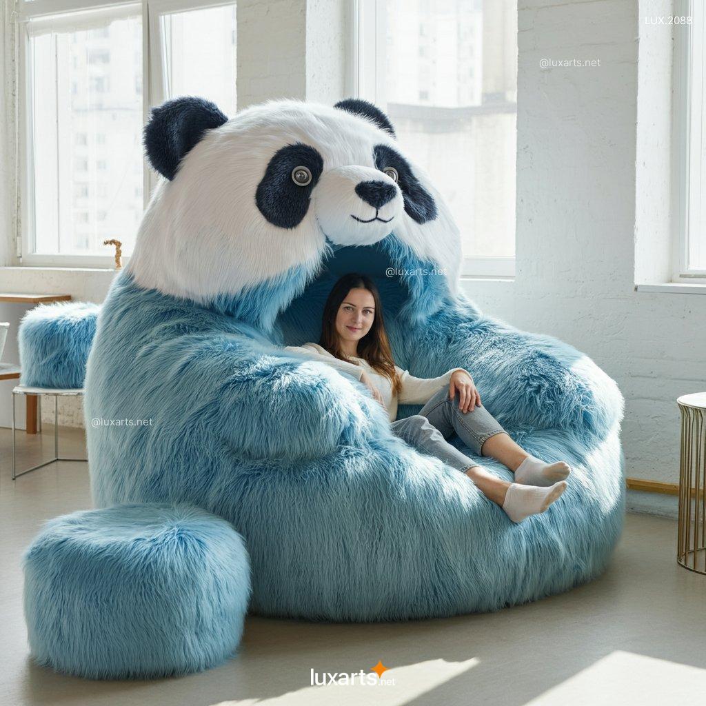 LUX.2088 Giant Panda Loungers | Cozy, Animal-Inspired Comfort for Ultimate Relaxation giant panda loungers 3