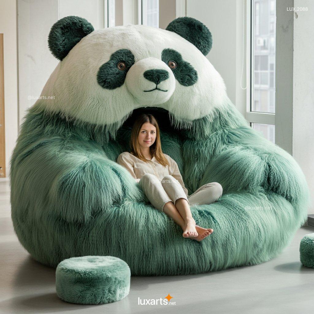 LUX.2088 Giant Panda Loungers | Cozy, Animal-Inspired Comfort for Ultimate Relaxation giant panda loungers 5