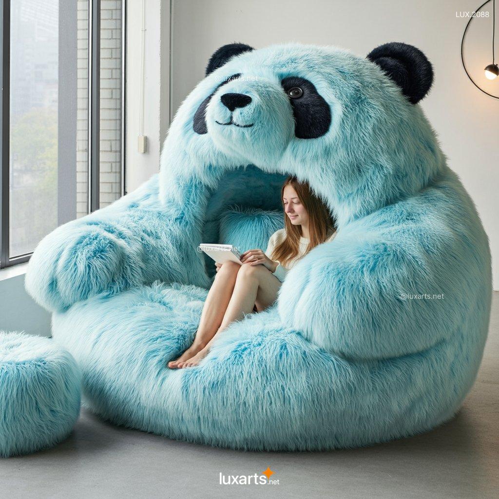 LUX.2088 Giant Panda Loungers | Cozy, Animal-Inspired Comfort for Ultimate Relaxation giant panda loungers 9