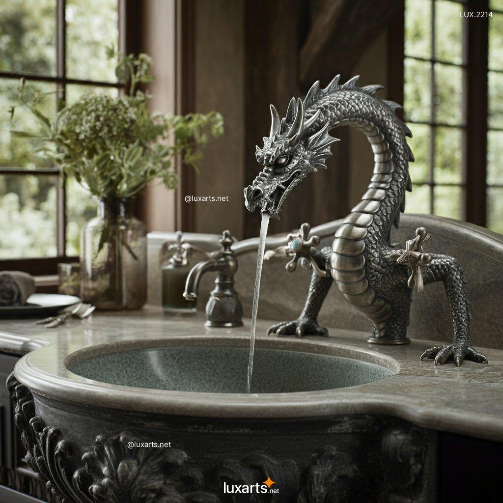 LUX.2214 Incredible Dragon Sink | Unleash Mythical Elegance in Your Bathroom incredible dragon sink 12