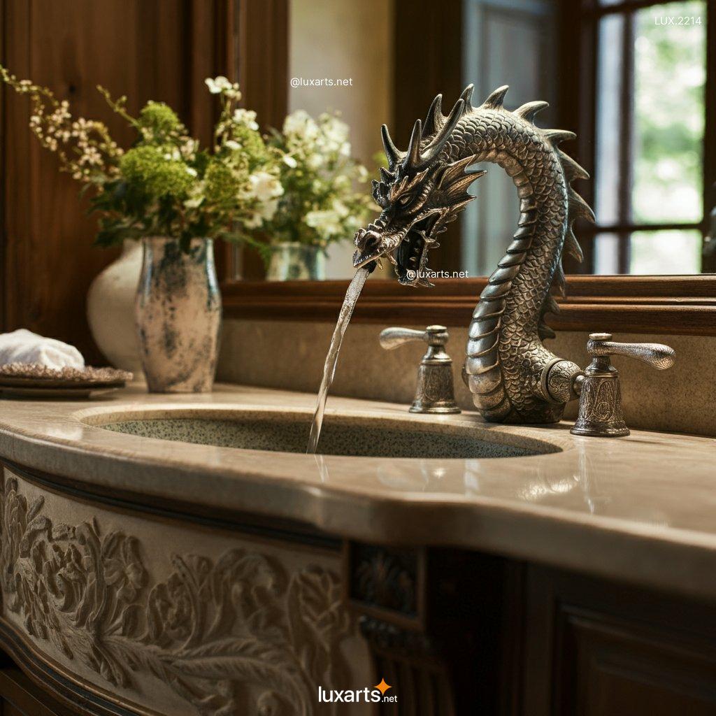 LUX.2214 Incredible Dragon Sink | Unleash Mythical Elegance in Your Bathroom incredible dragon sink 5