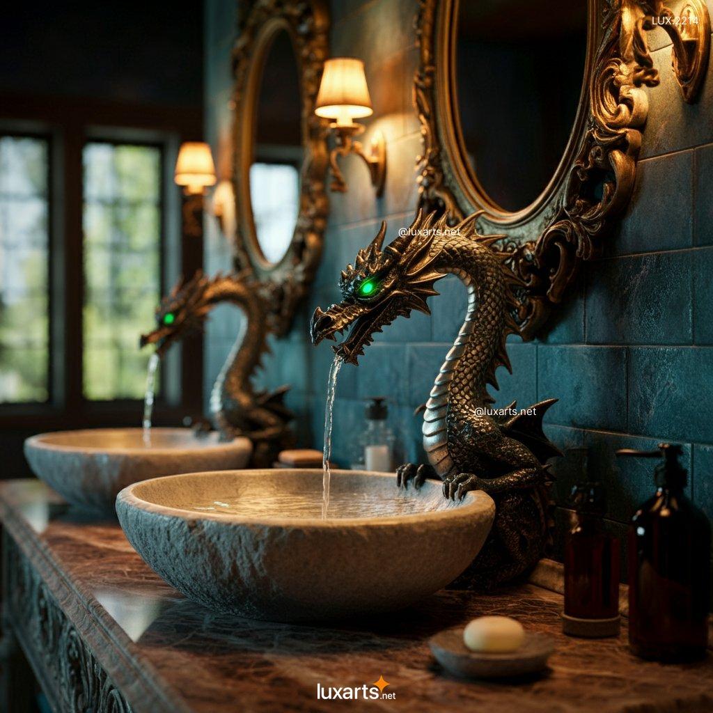 LUX.2214 Incredible Dragon Sink | Unleash Mythical Elegance in Your Bathroom incredible dragon sink 7