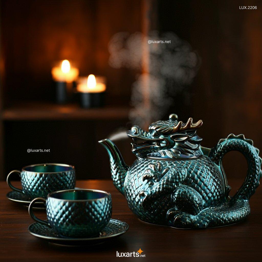 LUX.2206 Incredible Dragon Tea Set | Majestic Design for Tea Lovers incredible dragon tea set 6