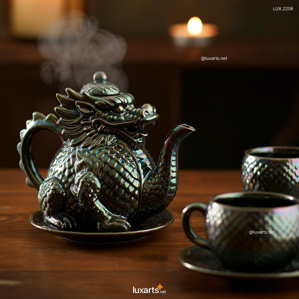 LUX.2206 Incredible Dragon Tea Set | Majestic Design for Tea Lovers incredible dragon tea set 9