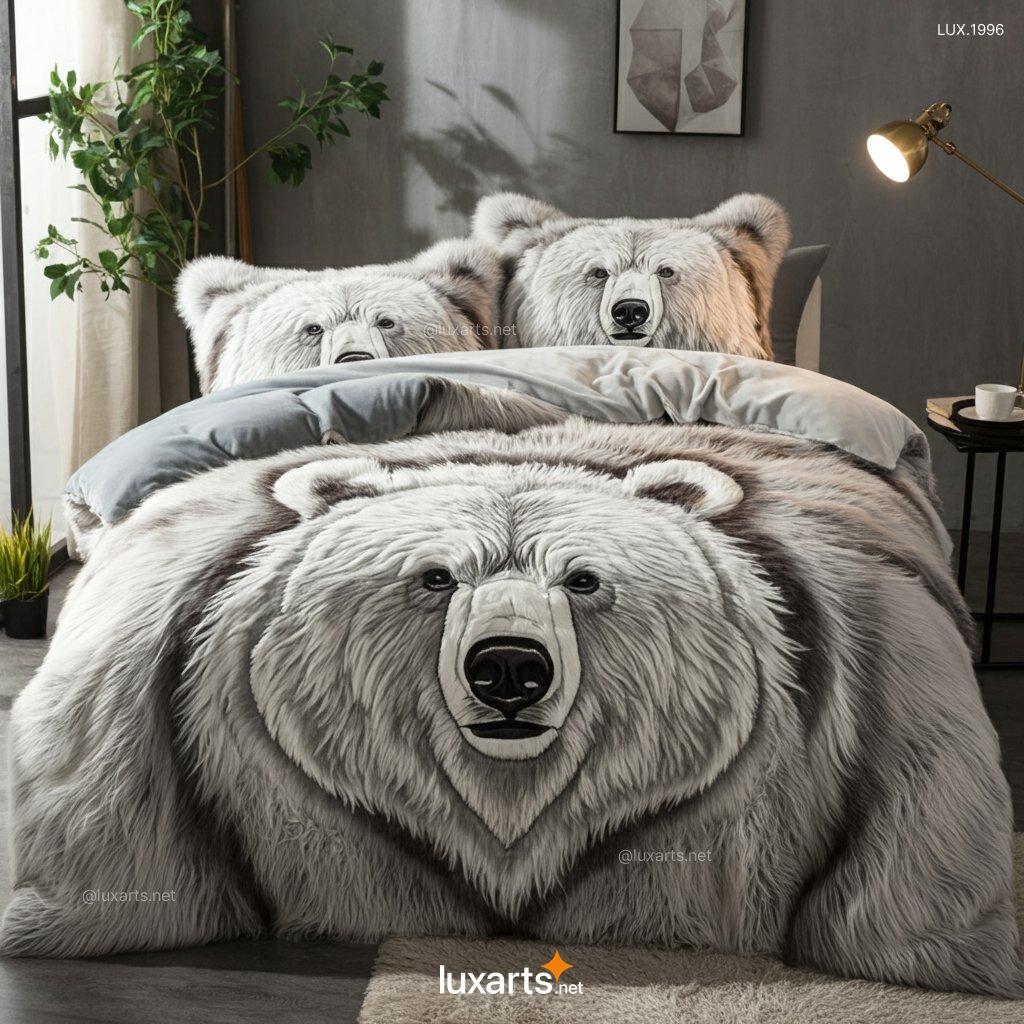 LUX.1996 Incredible Polar Bear Bedding | Cozy, Nature-Inspired Comfort for Your Bedroom incredible polar bear bedding 9