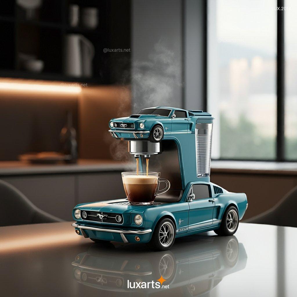 LUX.2014 Mustang Inspired Coffee Maker | Bold Design for Car Lovers' Mornings mustang inspired coffee maker 11