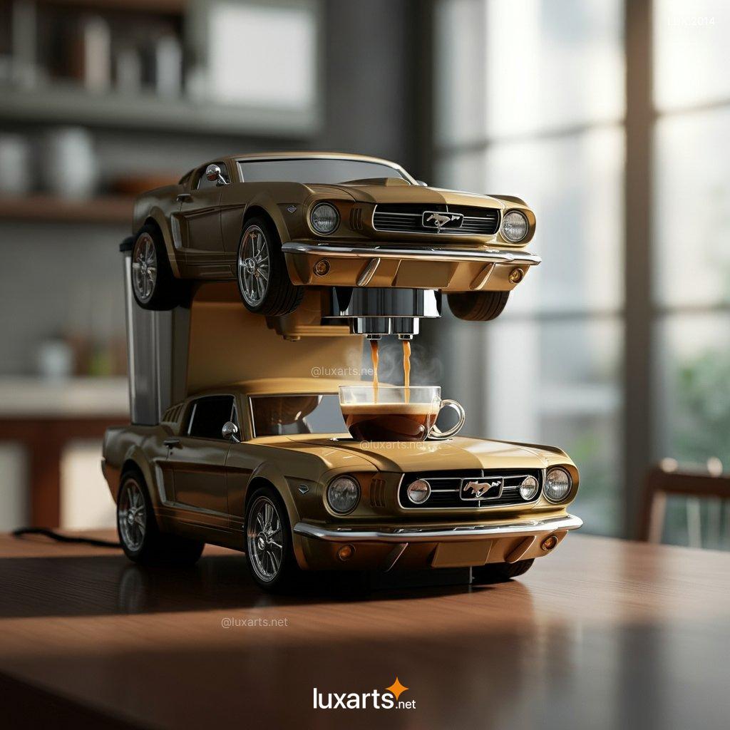 LUX.2014 Mustang Inspired Coffee Maker | Bold Design for Car Lovers' Mornings mustang inspired coffee maker 12