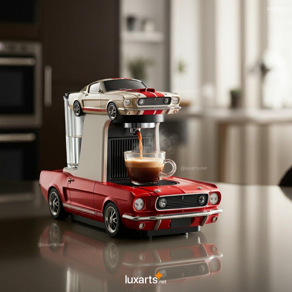 LUX.2014 Mustang Inspired Coffee Maker | Bold Design for Car Lovers' Mornings mustang inspired coffee maker 2