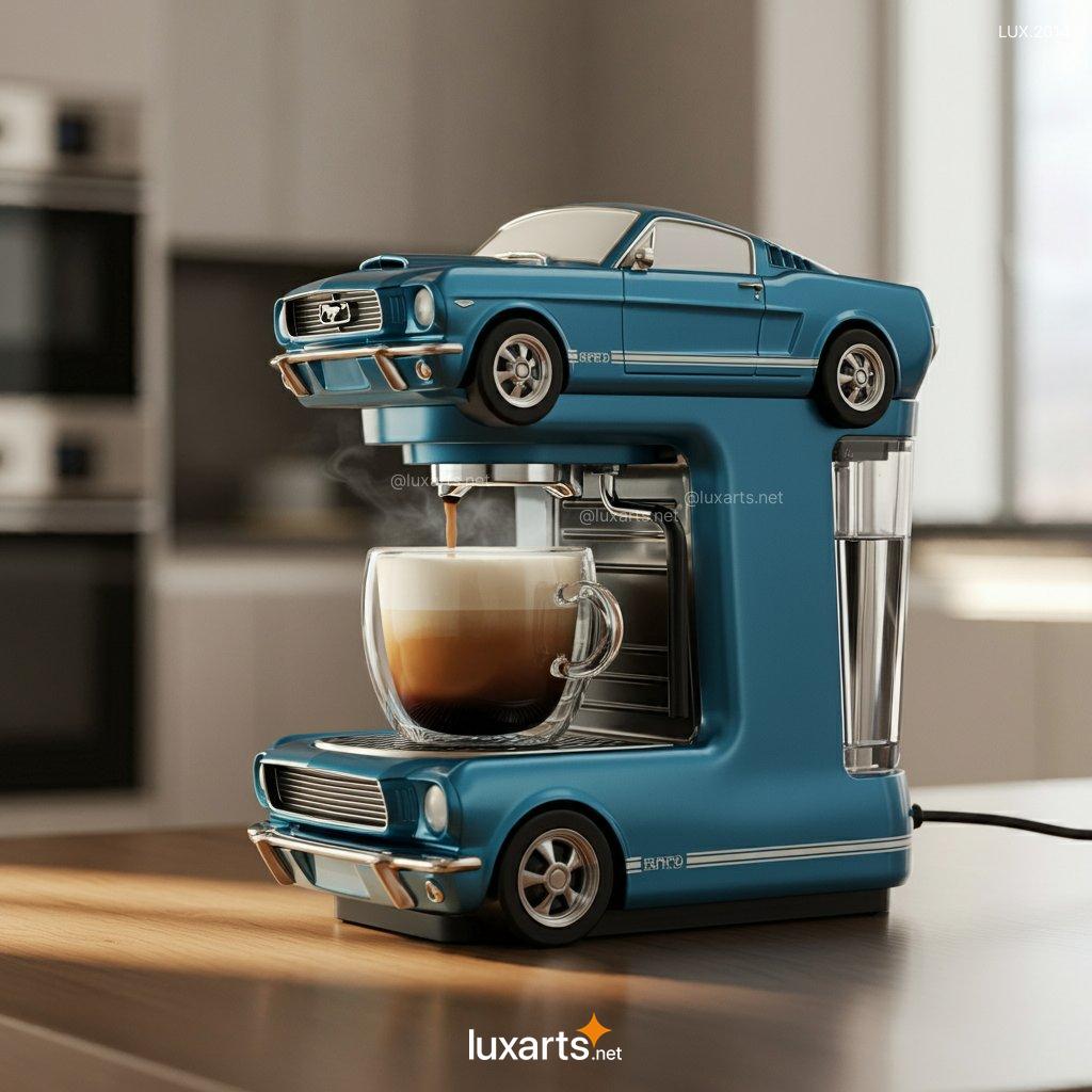 LUX.2014 Mustang Inspired Coffee Maker | Bold Design for Car Lovers' Mornings mustang inspired coffee maker 6