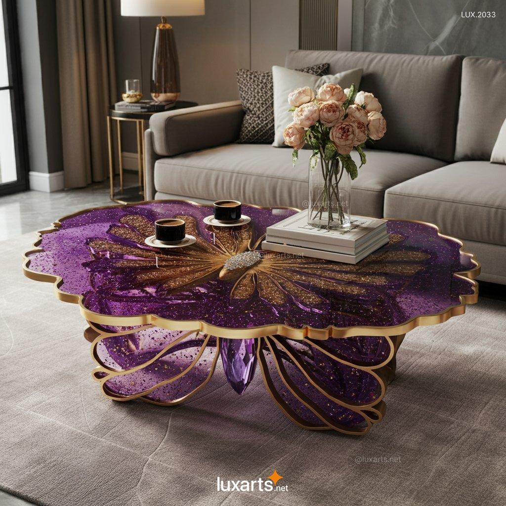 Purple Butterfly Shaped Coffee Table | Elegant, Nature-Inspired Design for Your Living Space purple butterfly shaped coffee table 7