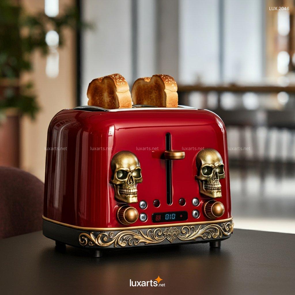 Skull Shaped Toaster | Bold, Spooky Design for a Unique Kitchen Touch skull shaped toaster 2