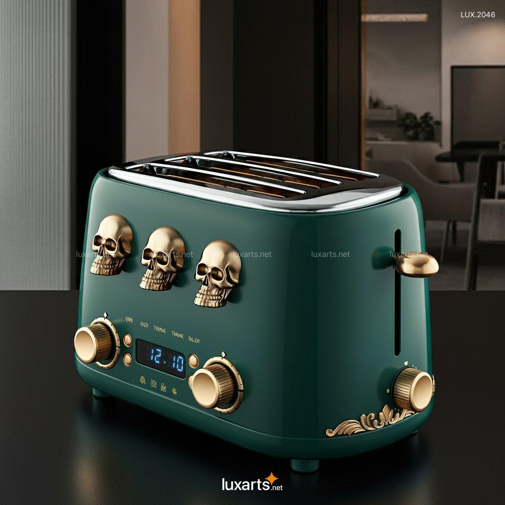 Skull Shaped Toaster | Bold, Spooky Design for a Unique Kitchen Touch skull shaped toaster 4