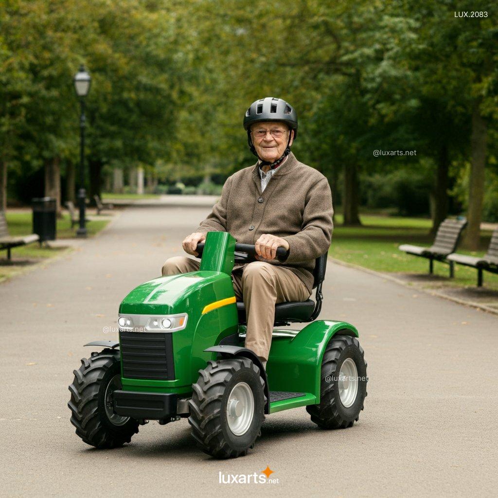 LUX.2083 Tractor Inspired Mobility Scooter | Farm-Style Fun Meets Functional Mobility tractor mobility scooter 2