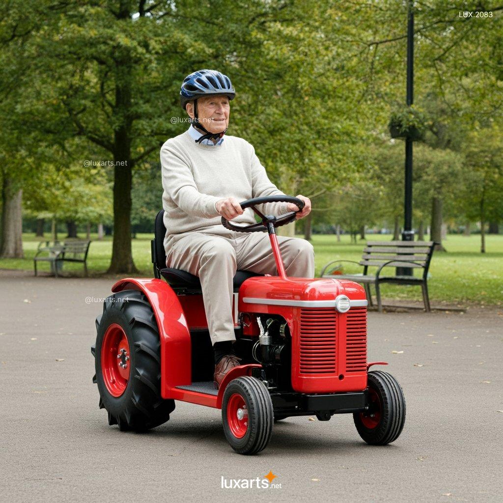 LUX.2083 Tractor Inspired Mobility Scooter | Farm-Style Fun Meets Functional Mobility tractor mobility scooter 3