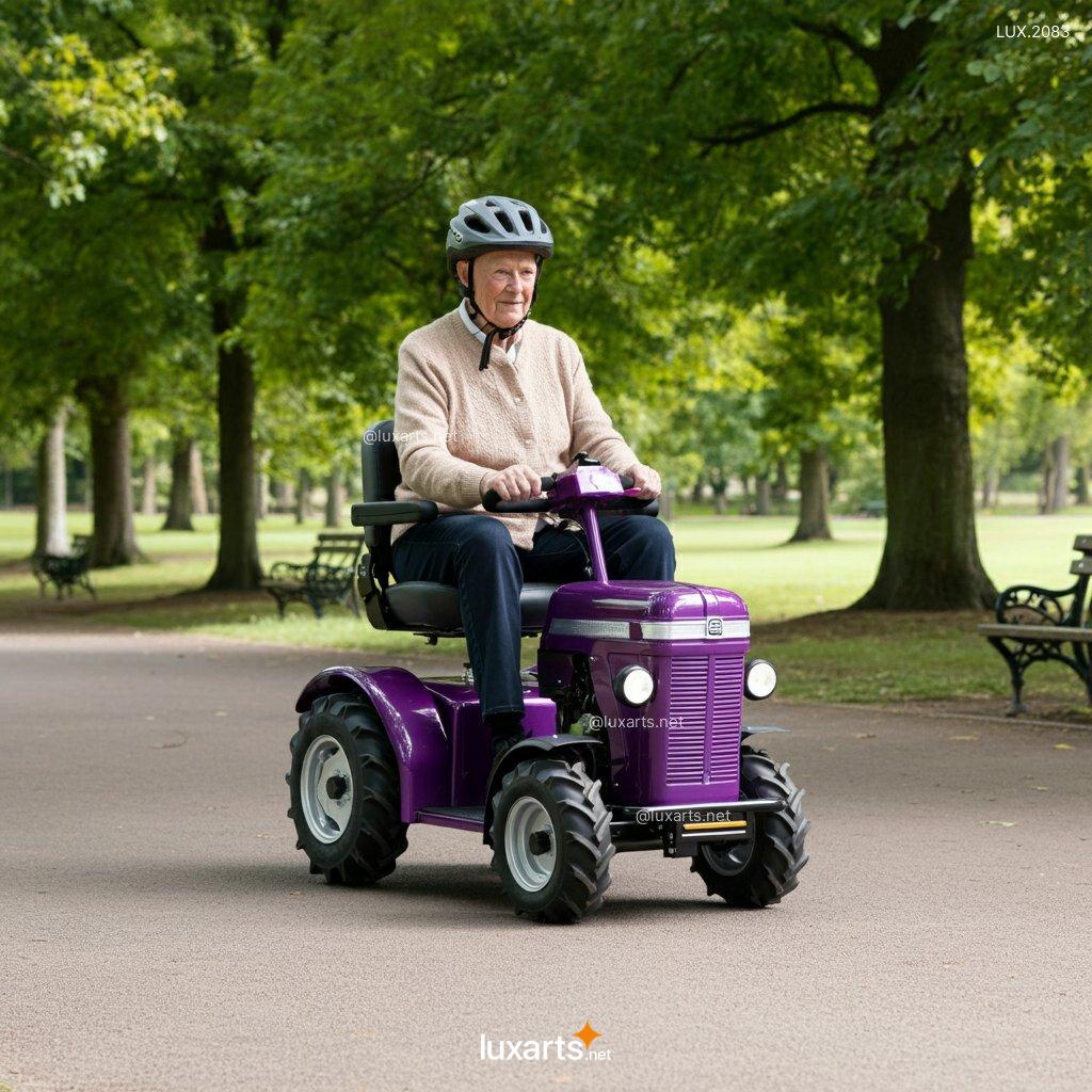 LUX.2083 Tractor Inspired Mobility Scooter | Farm-Style Fun Meets Functional Mobility tractor mobility scooter 5