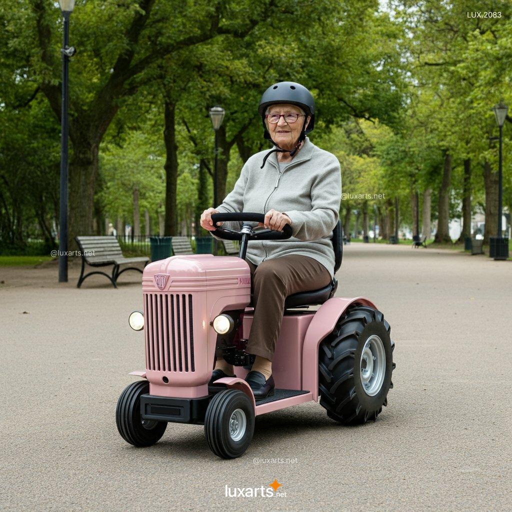 LUX.2083 Tractor Inspired Mobility Scooter | Farm-Style Fun Meets Functional Mobility tractor mobility scooter 8