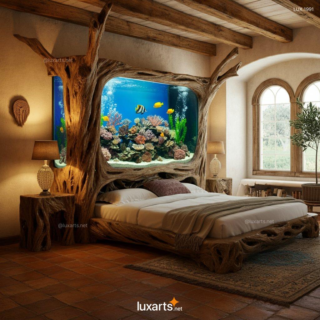 LUX.1991 Tree Trunk Aquarium Bed | Sleep Surrounded by Nature and Aquatic Serenity tree trunk aquarium bed 10