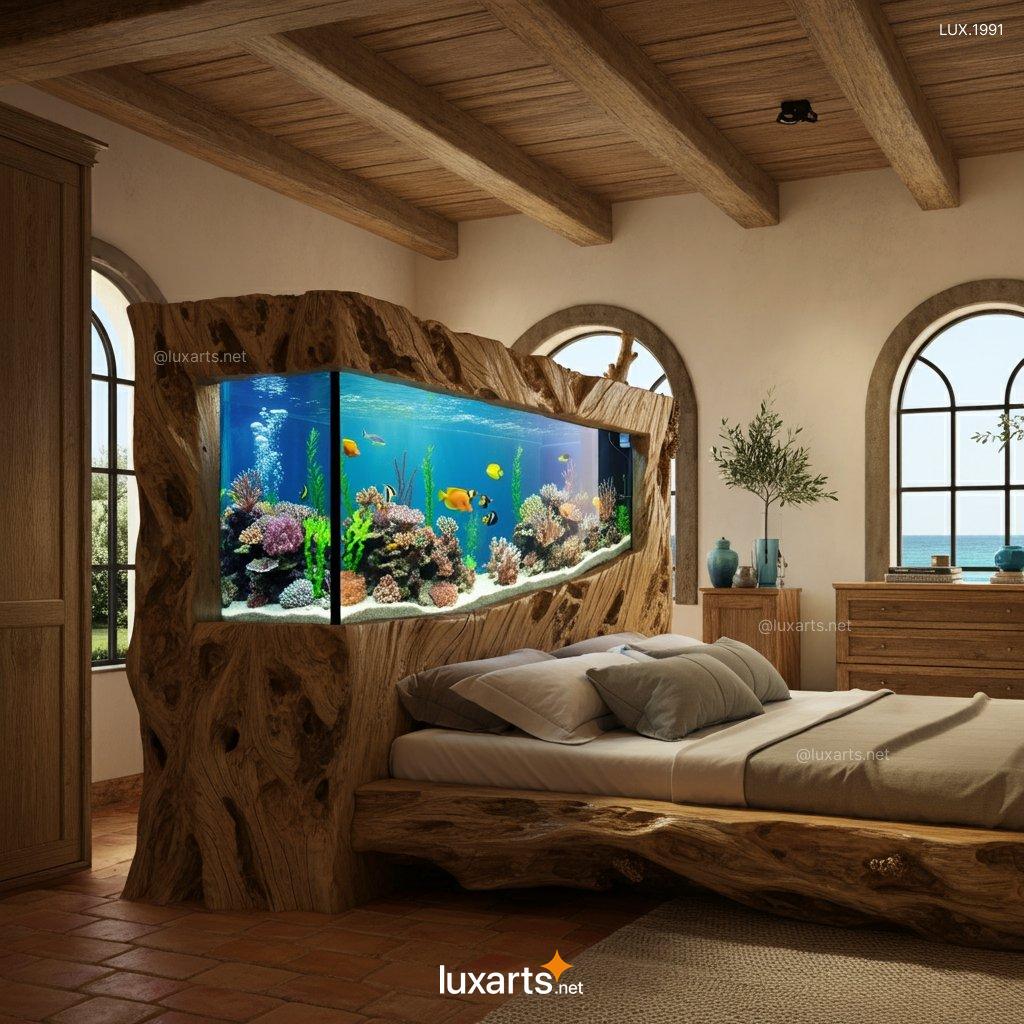 LUX.1991 Tree Trunk Aquarium Bed | Sleep Surrounded by Nature and Aquatic Serenity tree trunk aquarium bed 17