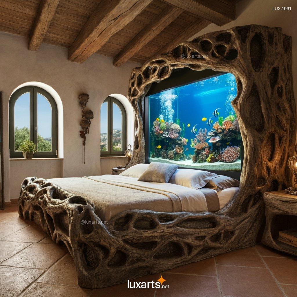 LUX.1991 Tree Trunk Aquarium Bed | Sleep Surrounded by Nature and Aquatic Serenity tree trunk aquarium bed 5