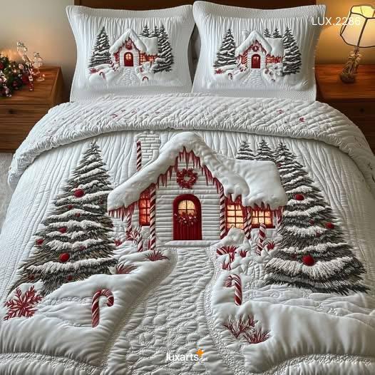 LUX.2286 Christmas Themed Bedding Sets: Festive Bedding for a Merry Christmas christmas themed bedding sets 1