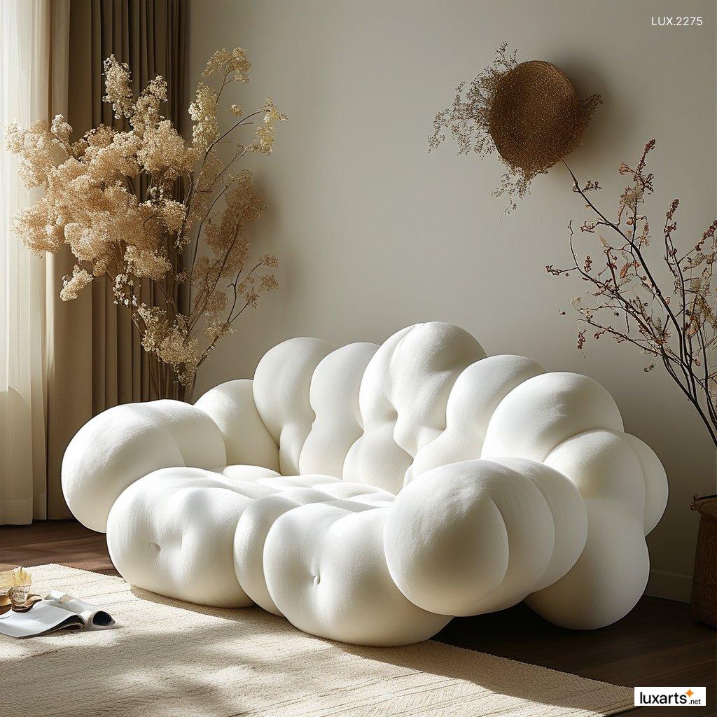 LUX.2275 Cloud-Shaped Couch: Cozy Up on a Cloud-Shaped Sofa cloud shaped couch 4