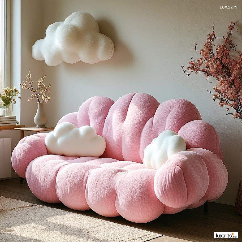 LUX.2275 Cloud-Shaped Couch: Cozy Up on a Cloud-Shaped Sofa cloud shaped couch 5